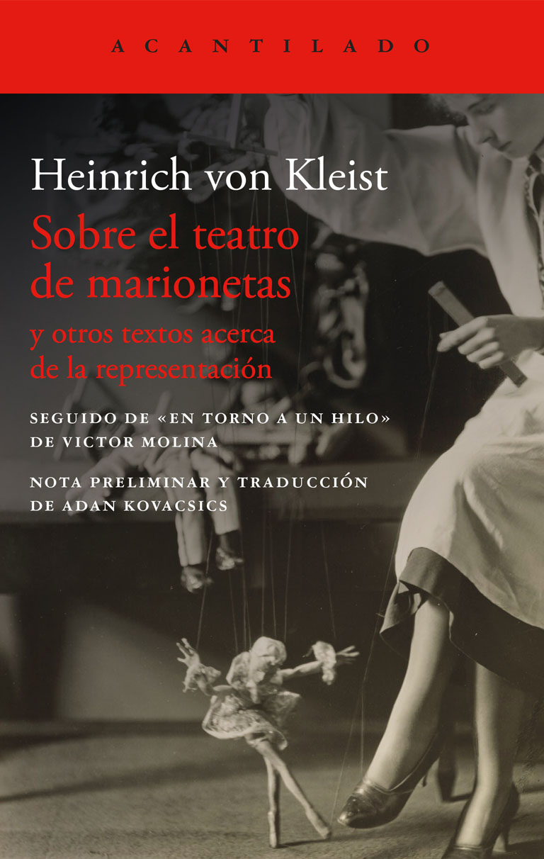 En este momento estás viendo Sobre el teatro de marionetas, de Heinrich von Kleist