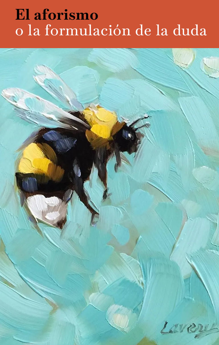 En este momento estás viendo El aforismo o la formulación de la duda