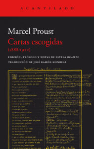 Lee más sobre el artículo Cartas escogidas, de Marcel Proust